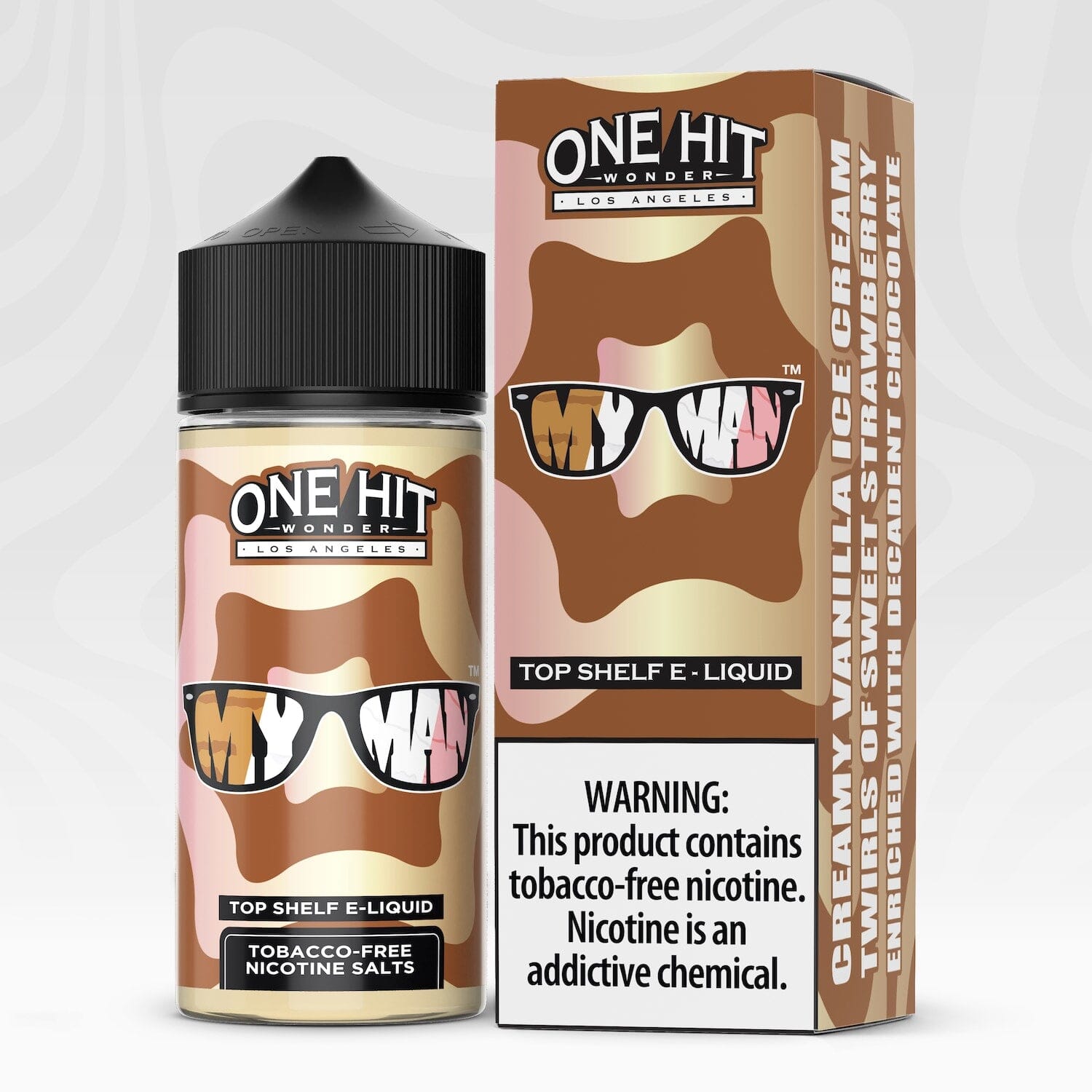 My Man by One Hit Wonder TF-Nic Series 100mL with Packaging