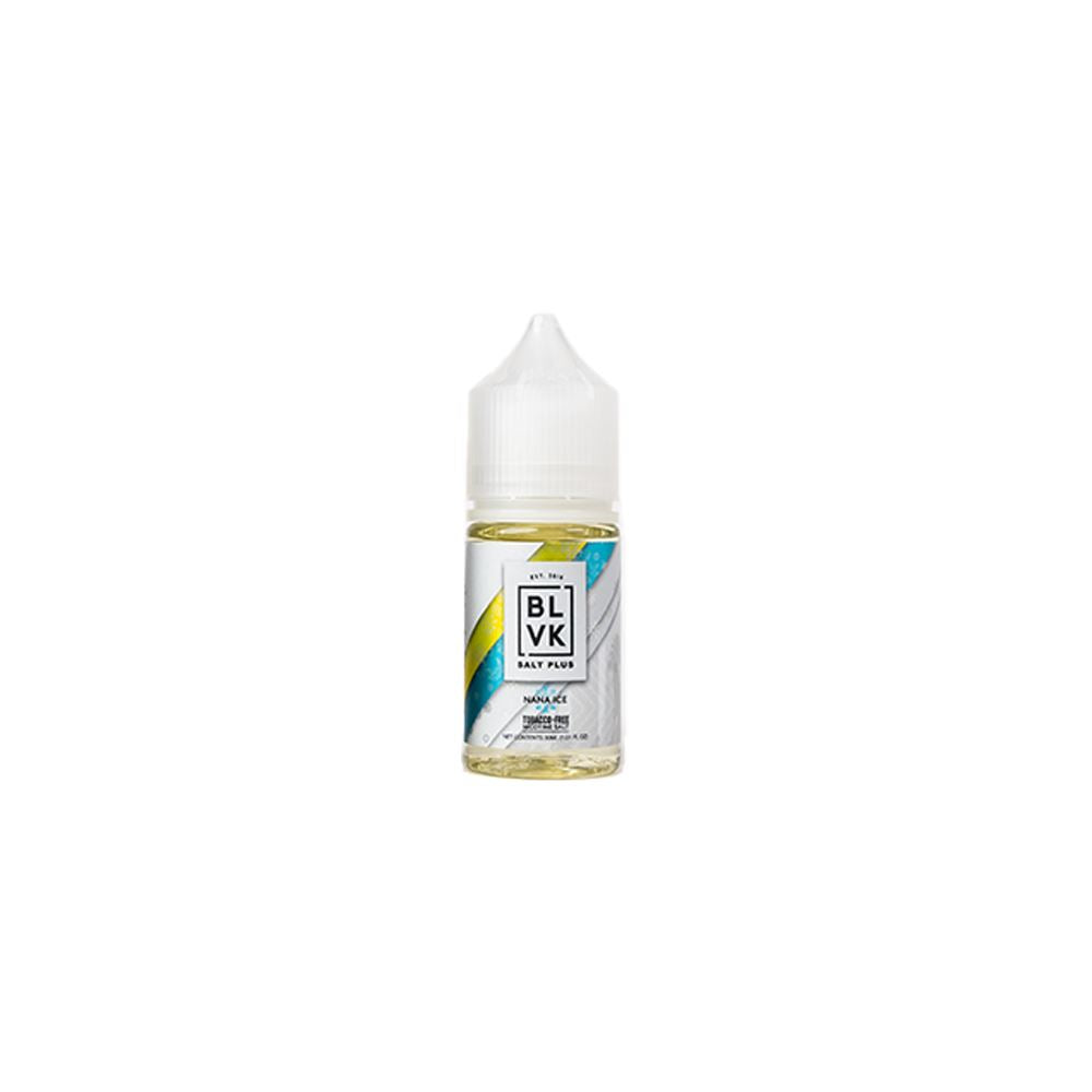 Nana Ice (Banana Ice) by BLVK Pink Salt Series 30ml bottle