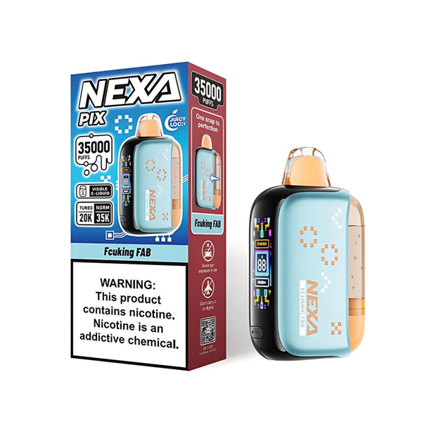 NEXA PIX 35K Disposable fcuking fab with packaging