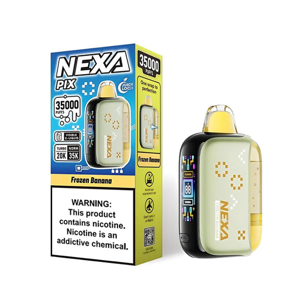 NEXA PIX 35K Disposable frozen banana with packaging