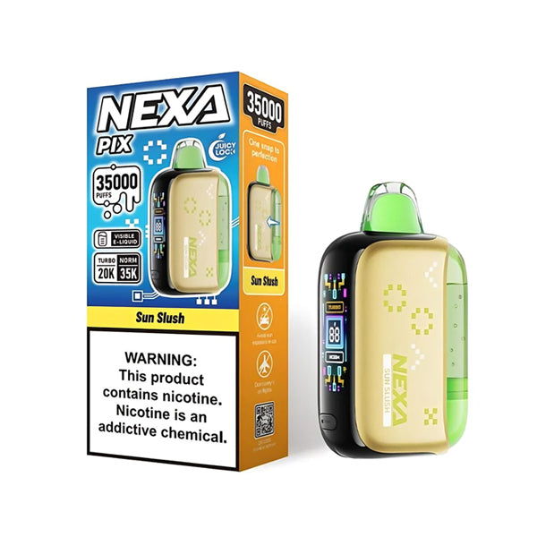 NEXA PIX 35K Disposable sun slush with packaging