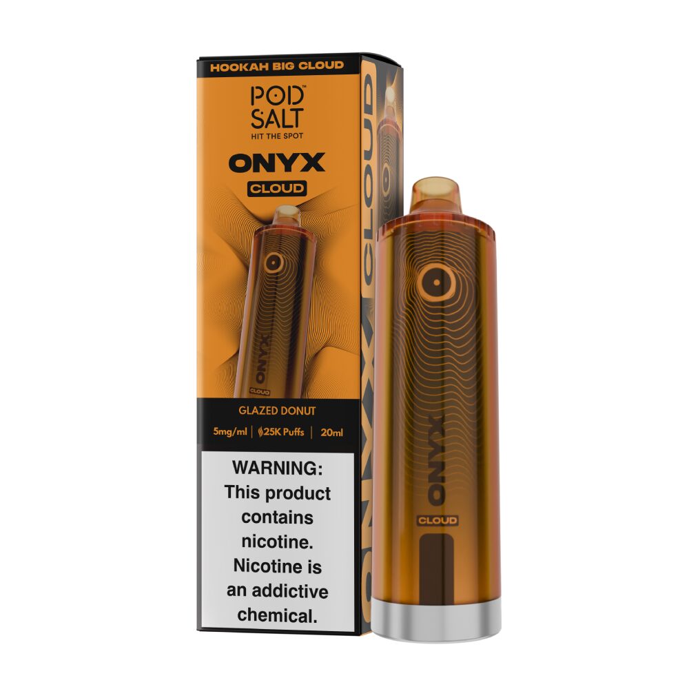 Onyx Cloud 25K Disposable glazed donut packaging