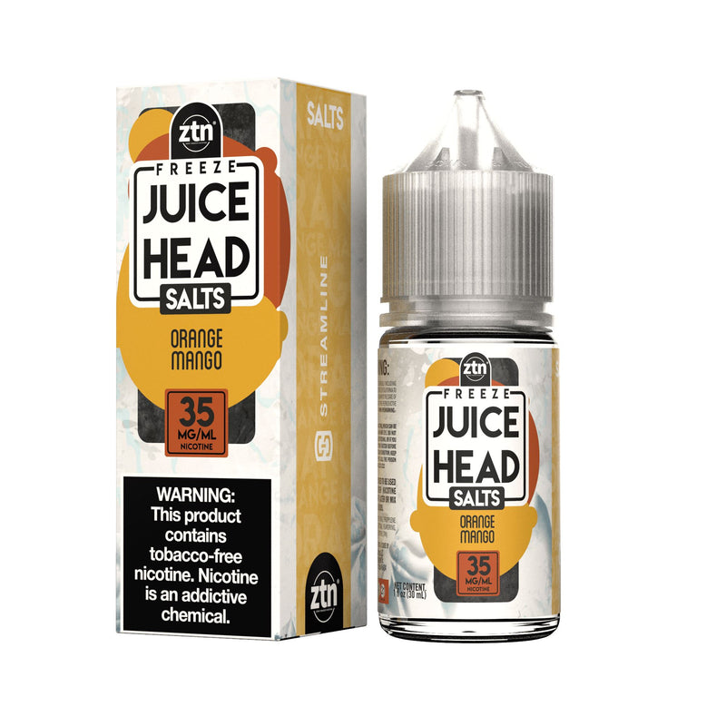 Orange Mango Freeze (ZTN) - Juice Head Salts 30mL with Packaging
