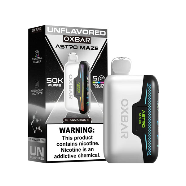Oxbar Astro Maze 50K Disposable unflavored with packaging