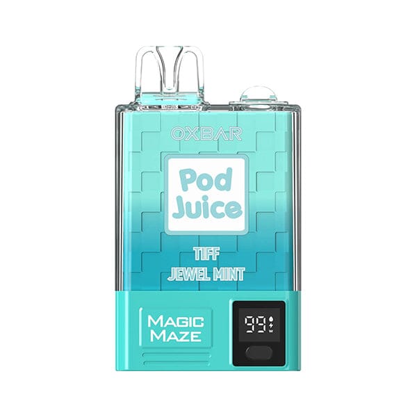 Oxbar Magic Maze Pro Disposable 10000 puffs 18mL 50mg Tiff Jewel Mint
