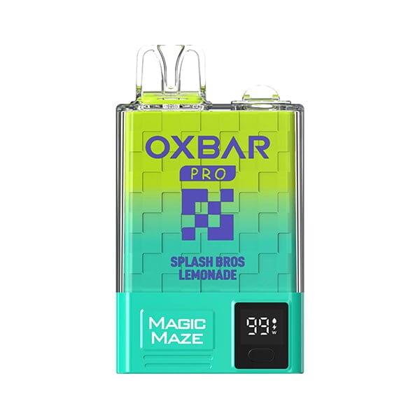 Oxbar Magic Maze Pro Disposable 10000 puffs 18mL 50mg Splash Bros Lemonade