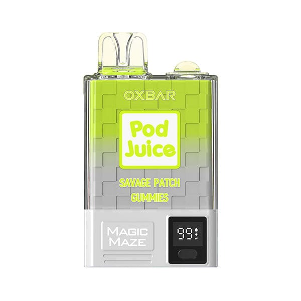 Oxbar Magic Maze Pro Disposable 10000 puffs 18mL 50mg Savage Patch Gummies
