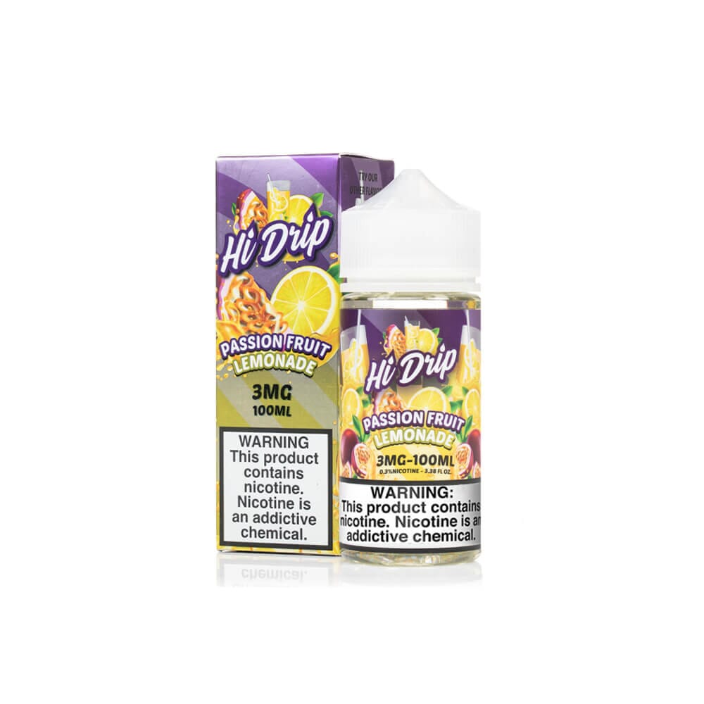 Passionfruit Fruit Lemonade by Hi Drip 100mL with Packaging