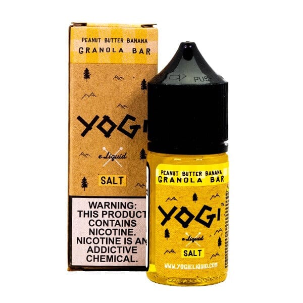 Peanut Butter Granola Bar by Yogi Salt 30ml with packaging
