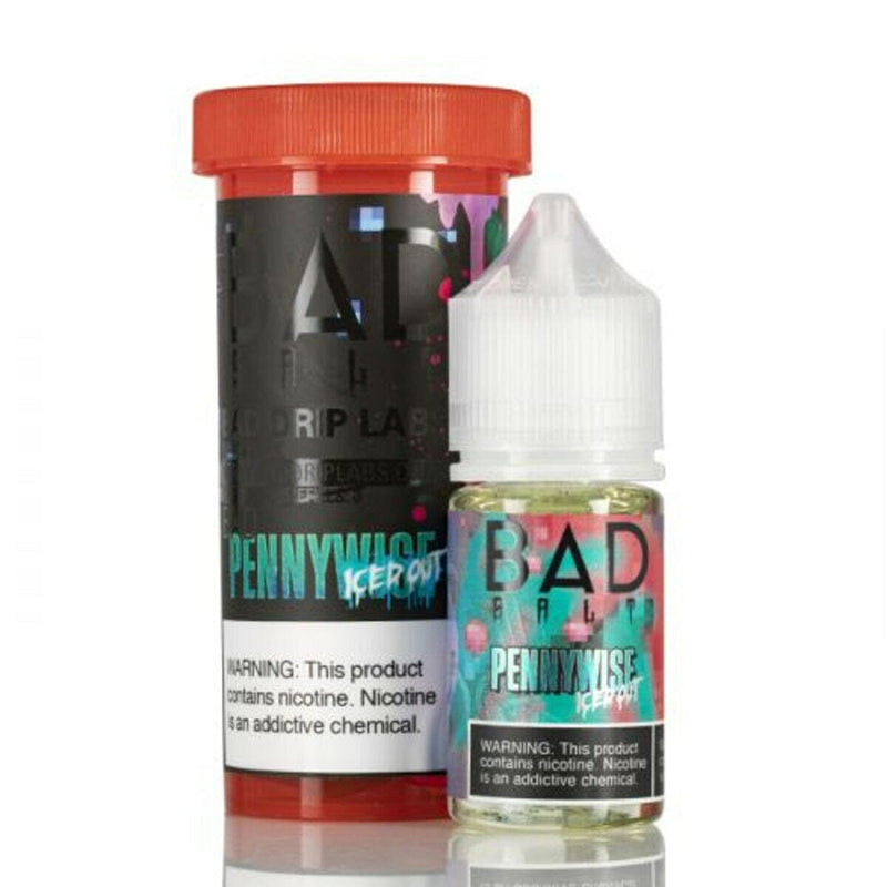 Pennywise Iced Out Salt by Bad Drip Salt 30ml dropper bottle