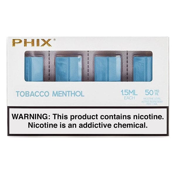 PHIX Pods (4-Pack) - Tobacco Menthol
