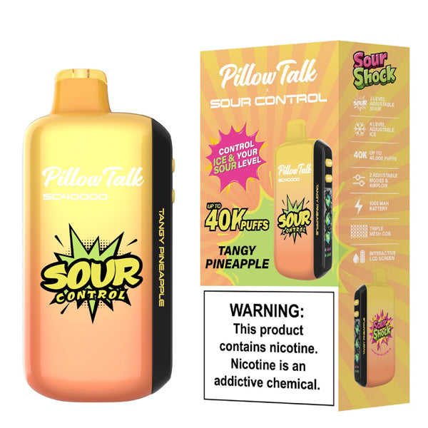 Pillow Talk SC40k Disposable tangy pineapple with packaging