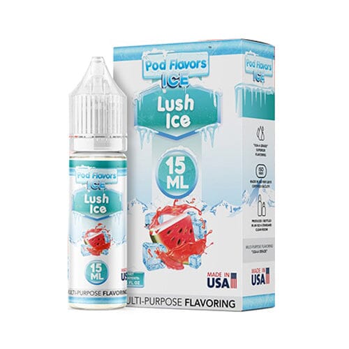 Pod Flavors Multi-Purpose Flavoring | 15mL Lush Ice with Packaging