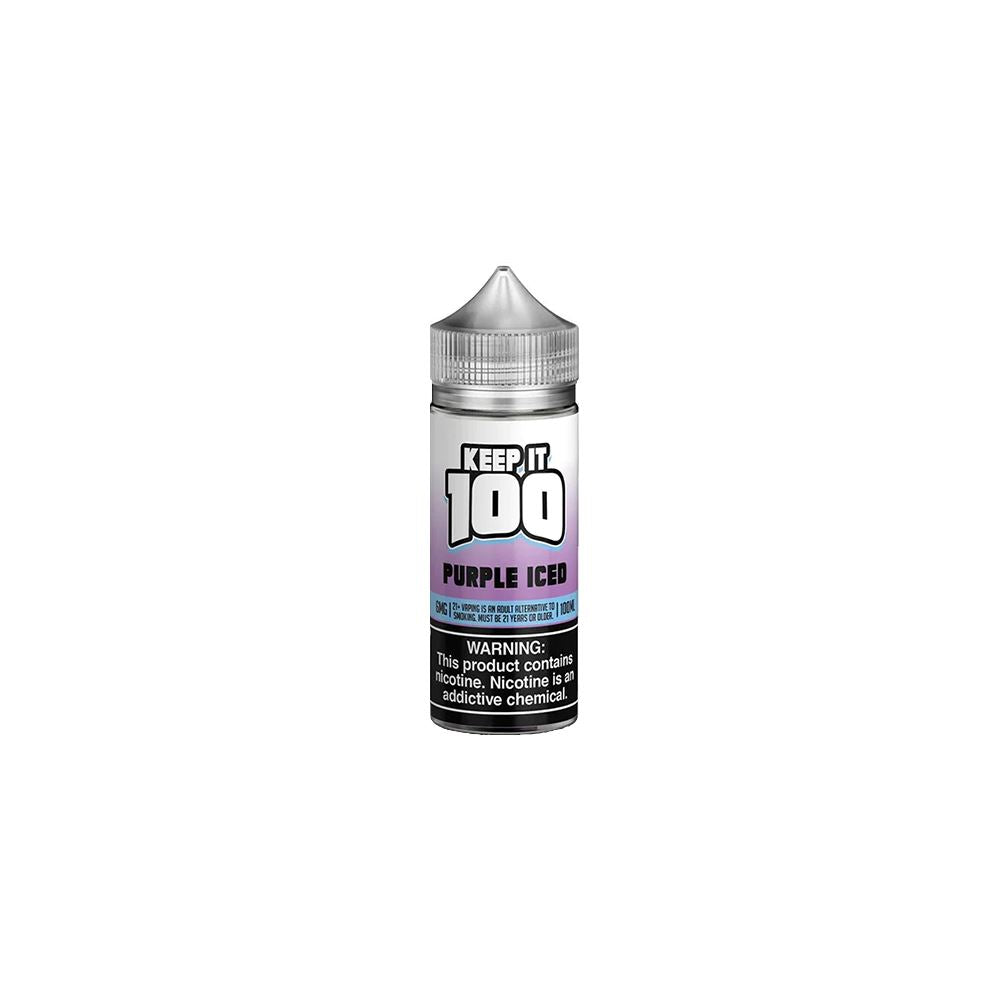 Purple Iced by Keep it 100 TF-Nic Series 100mL bottle