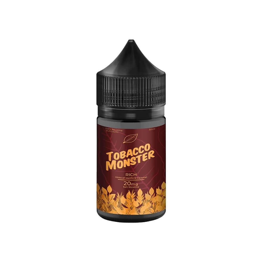 Rich by Tobacco Monster Salt E-liquid bottle
