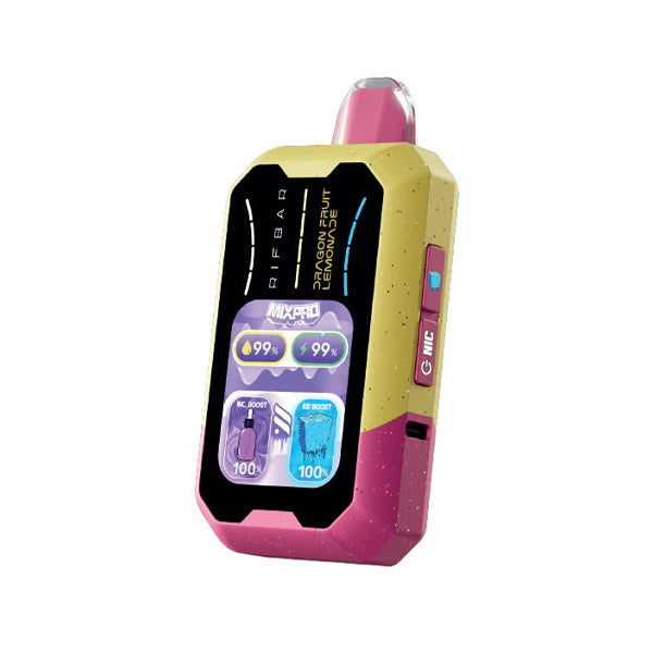 Rifbar MixPro Ice 40K Disposable dragonfruit lemonade