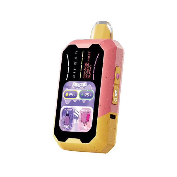 Rifbar MixPro Ice 40K Disposable orange passionfruit guava