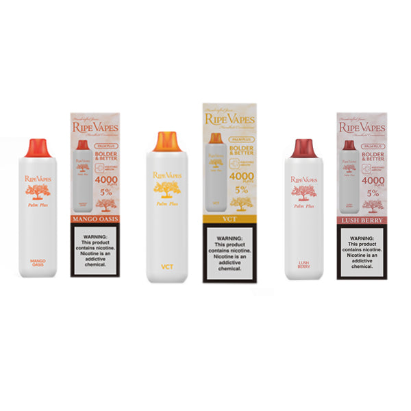 Ripe Vape Palm Plus Disposable group photo