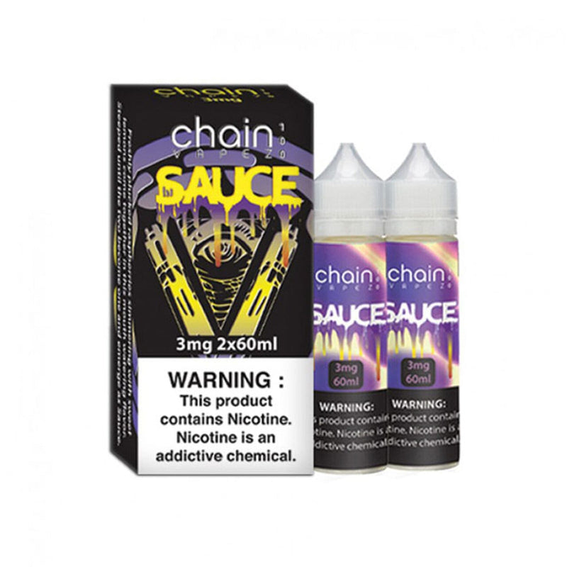 Sauce by Chain Vapez 120mL with Packaging