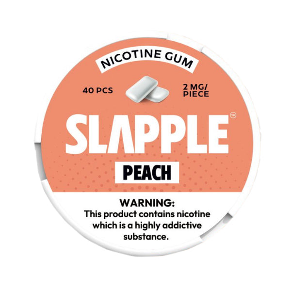 Slapple(Nic Gum)(SAS) peach