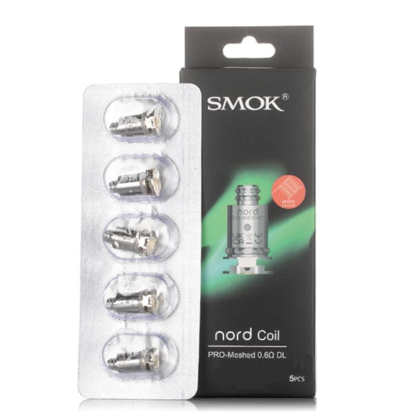 SMOK Nord Pro Coils | 5-Pack Mesh 0.6ohm with Packaging
