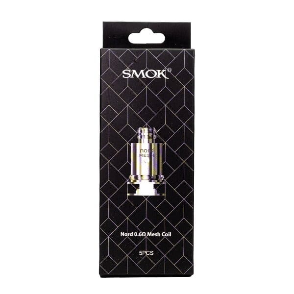 SMOK Nord Replacement Coils (Pack of 5) 0.6 ohm Mesh Coil packaging