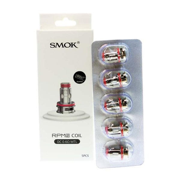 SMOK RPM 2 Coils (5-Pack) - DC Mtl 0.6ohm with packaging