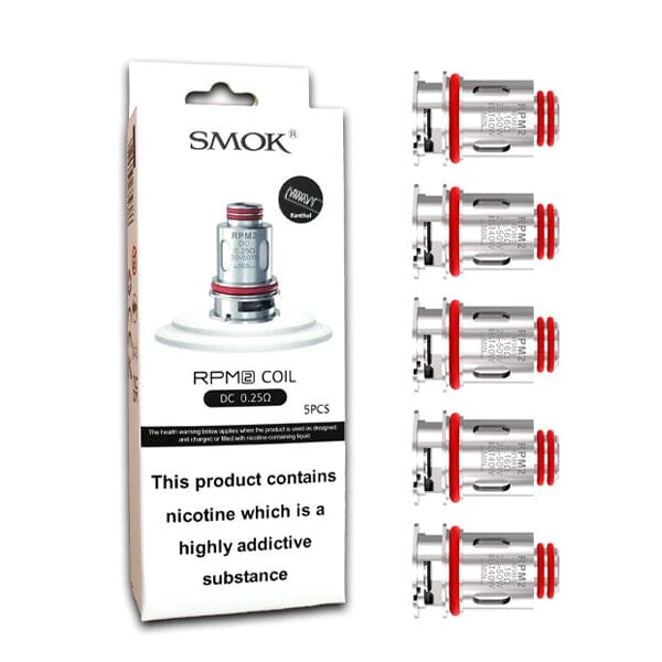 SMOK RPM 2 Coils (5-Pack) - Dc 0.25ohm with packaging