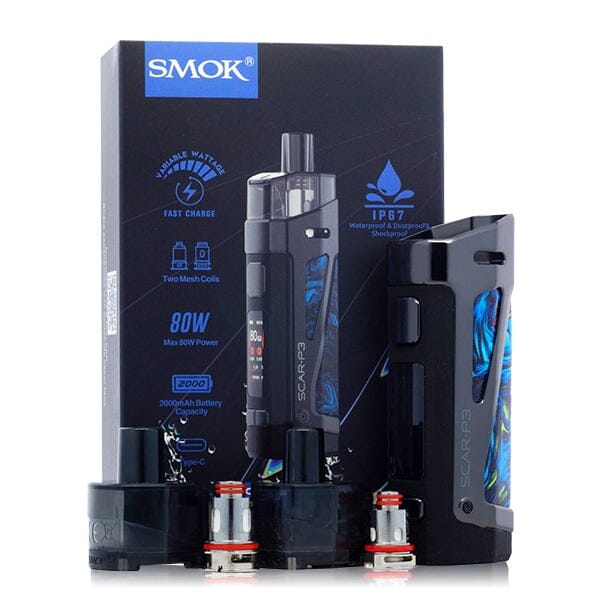 SMOK Scar P3 Pod System Kit | 10th Anniversary | Final Sale with packaging