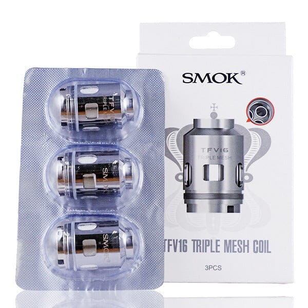 SMOK TFV16 Tank Replacement Coils (Pack of 3) Triple Mesh Coil with Packaging