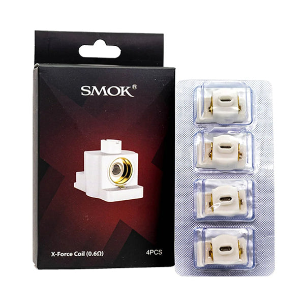 SMOK X-Force Coils (4-Pack) 0.6ohm with packaging