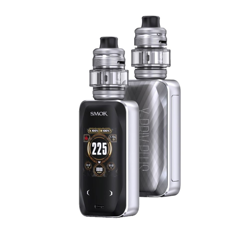 SMOK X-Priv Plus Starter Kit - Silver Lines