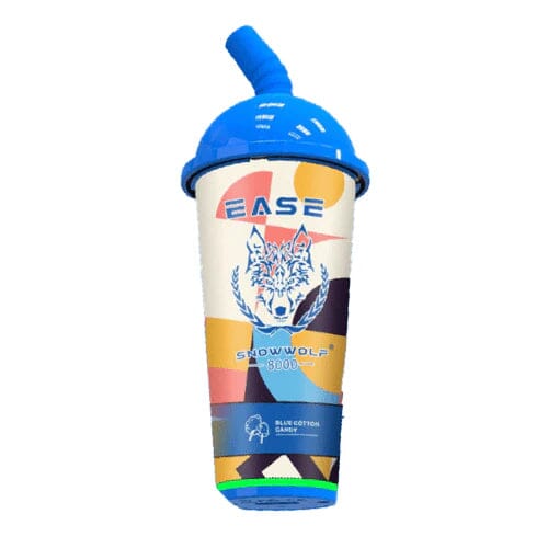 Snowwolf Ease Disposable 8000 Puffs | 18mL | 5% blue cotton candy