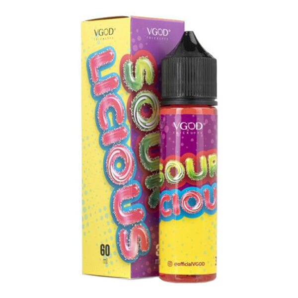 Sourlicious By VGOD E-Liquid 60ml with packaging