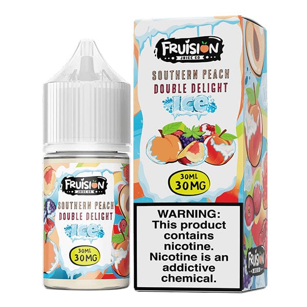 Southern Peach Double Delight Ice | Fruision Salts | 30mL with Packaging