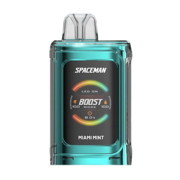 Space Man Prism Disposable 20000 Puffs 18mL 50mg miami mint