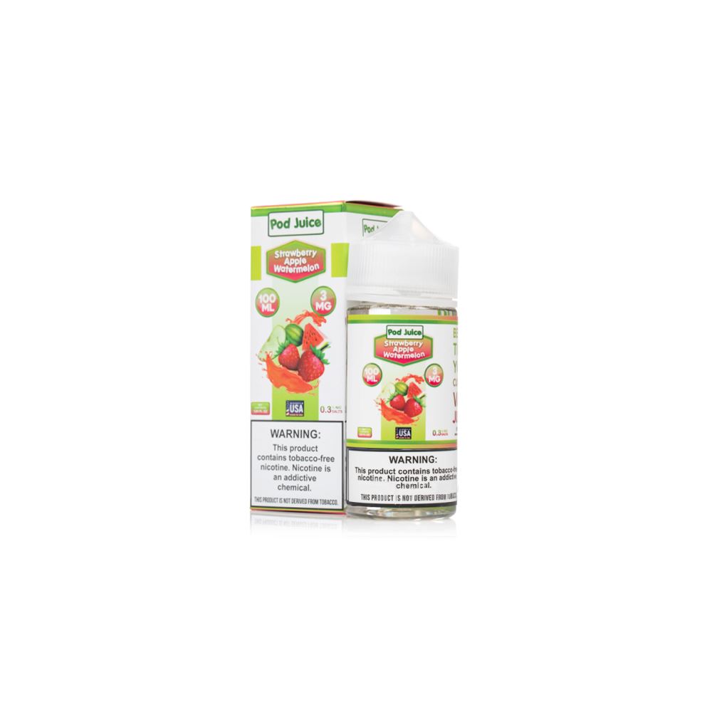 Strawberry Apple Watermelon by Pod Juice TFN Series 100mL with Packaging