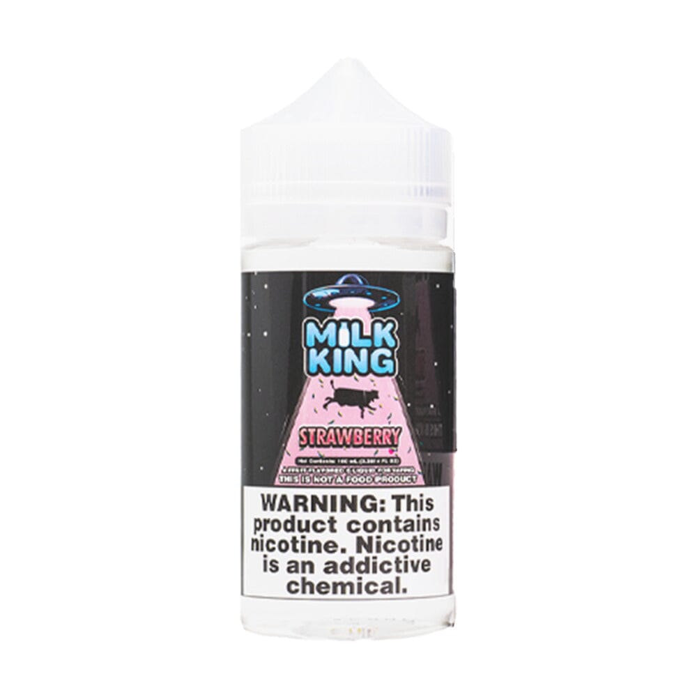 Strawberry by MILK KING E-Liquid 100ml bottle