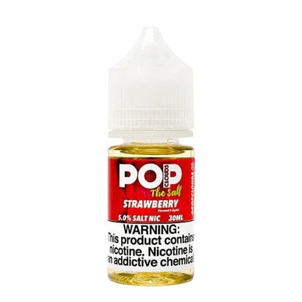 Strawberry by Pop Clouds Salt 30ML bottle