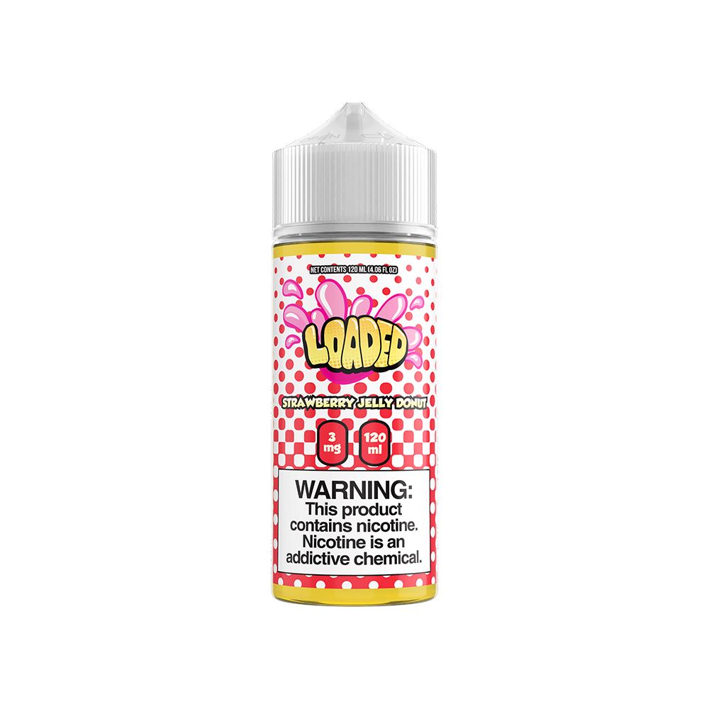 Strawberry Jelly Donut by Loaded EJuice 120ml Flawless Vape Shop