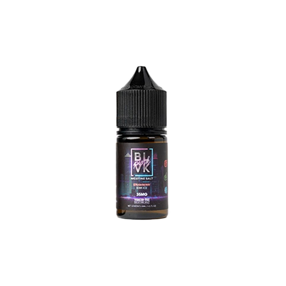 Strawberry Kiwi Ice (Iced Berry Kiwi) by BLVK Pink Salt Series 30ml bottle