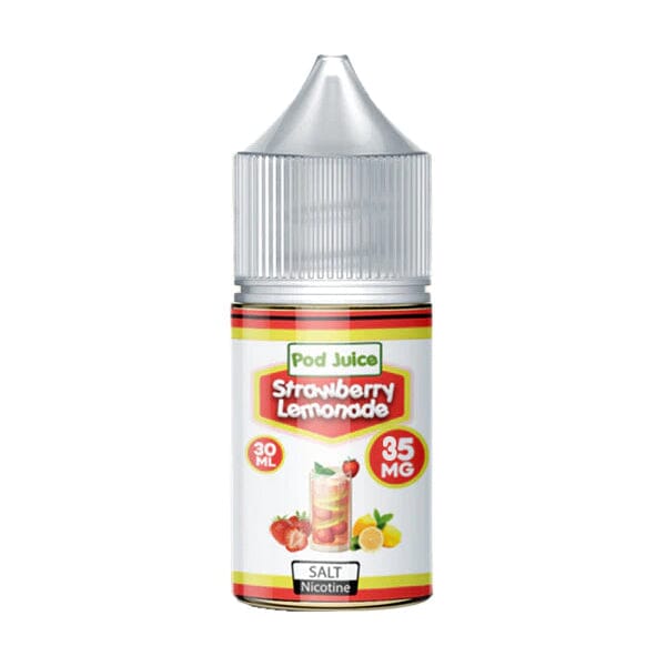 Strawberry Lemonade Salt by Pod Juice E-Liquid 30mL bottle