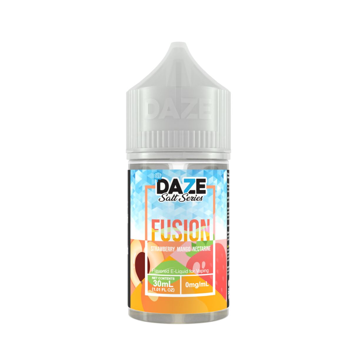 Strawberry Mango Nectarine Iced by 7Daze Fusion Salt 30mL Bottle