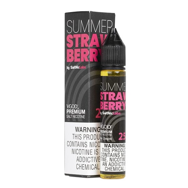 Summer Strawberry by VGOD SaltNic 30ml with packaging