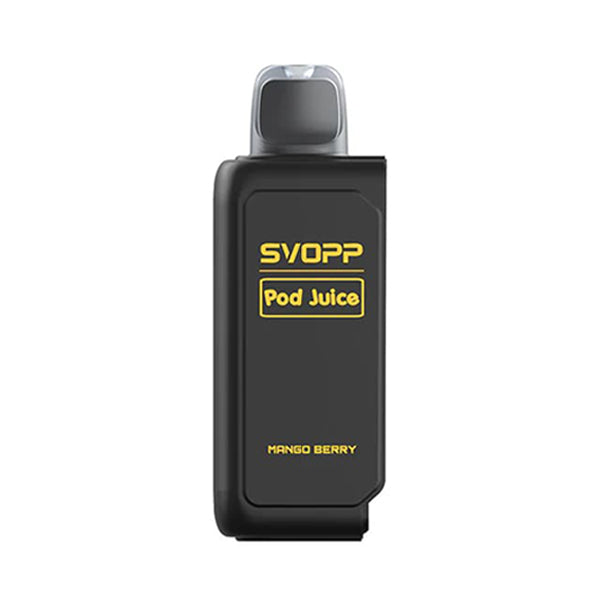 Pod Juice Pods 30000 Puff Disposable E-Cig by SVOPP 50mg 13mL mango berry