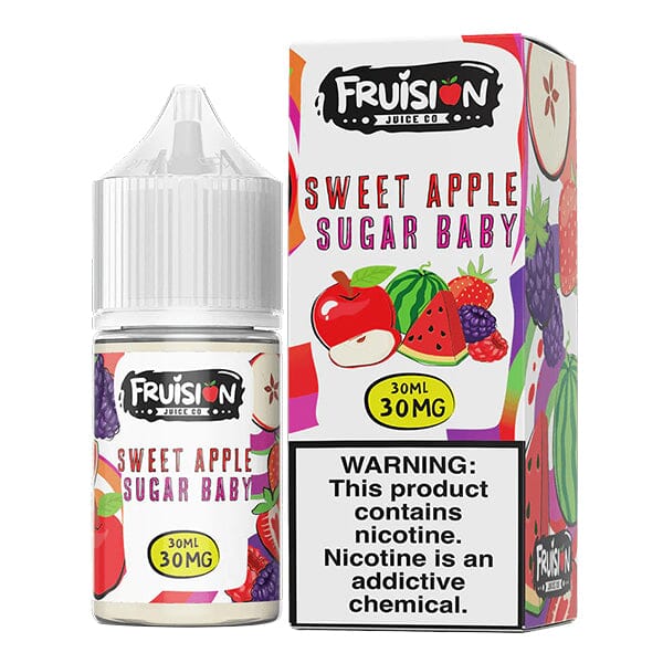 Sweet Apple Sugar Baby | Fruision Salts | 30mL with Packaging