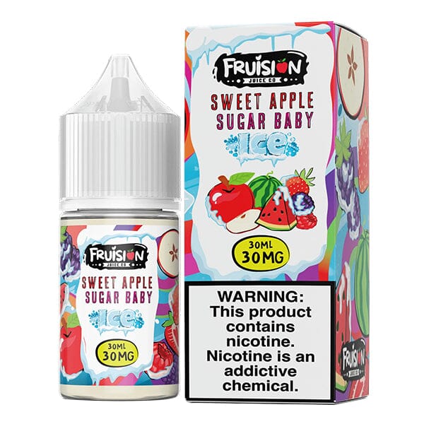 Sweet Apple Sugar Baby Ice | Fruision Salts | 30mL with Packaging