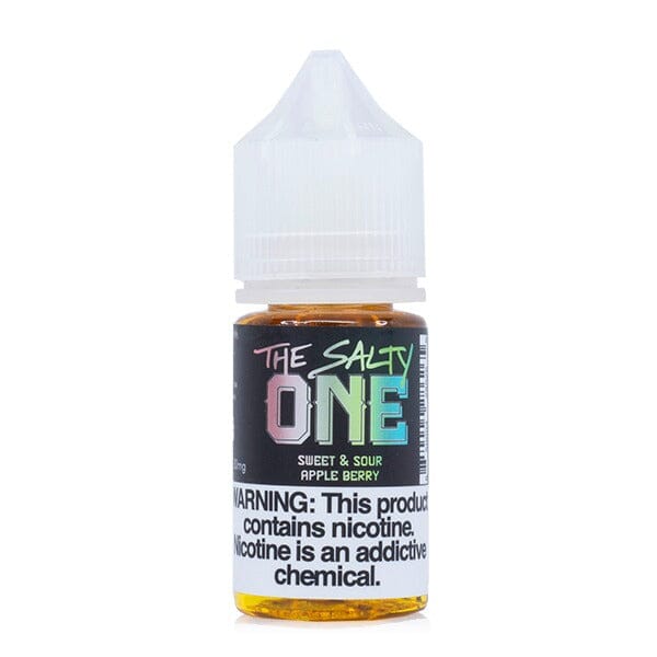 Sweet & Sour Apple Berry by THE SALTY ONE E-Liquid 30ml bottle