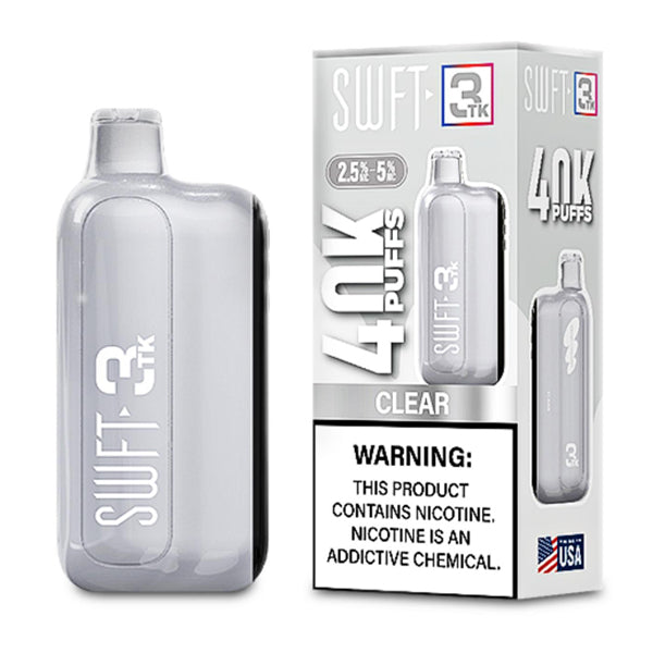 SWFT 3TK Nic + Sweet + Ice Control Disposable with packaging clear