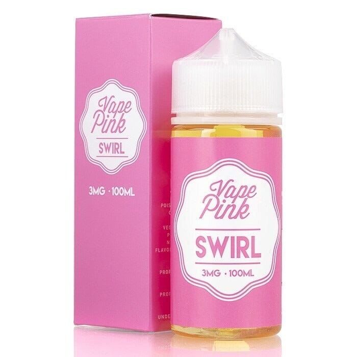 Swirl by Vape Pink E-Liquid 100ml with packaging